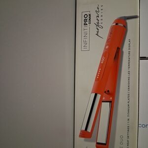 Conair InfinitiPro Professional Orange Flat Iron - Precision Styling